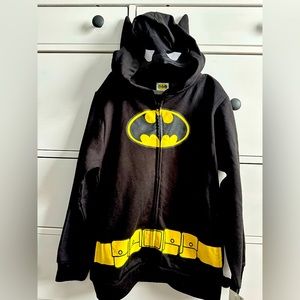 Batman Black and Yellow Kids Hoodie